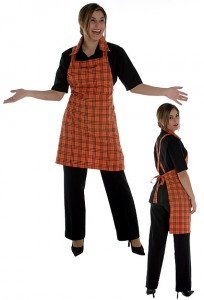 Avental para fazer panquecas